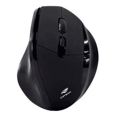 MOUSE OTICO M-W120BK PRETO USB ERGONOMICO C3TECH